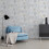 Muriva Muriva Flint Blue Wallpaper 226501 4
