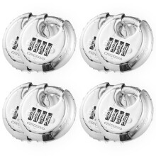 CINCINNO Cadenas à Combinaison 4 Chiffres, Cadenas Disc Padlock en Acier pour Sheds, Casier, Gym, Clôture
