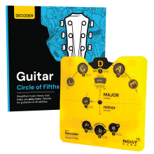 Circle of Fifths for Guitar - Guitar Theory Book & Chord Wheel - Music Theory Made Easy! Play More Write More Explore Music (teora de la guitarr