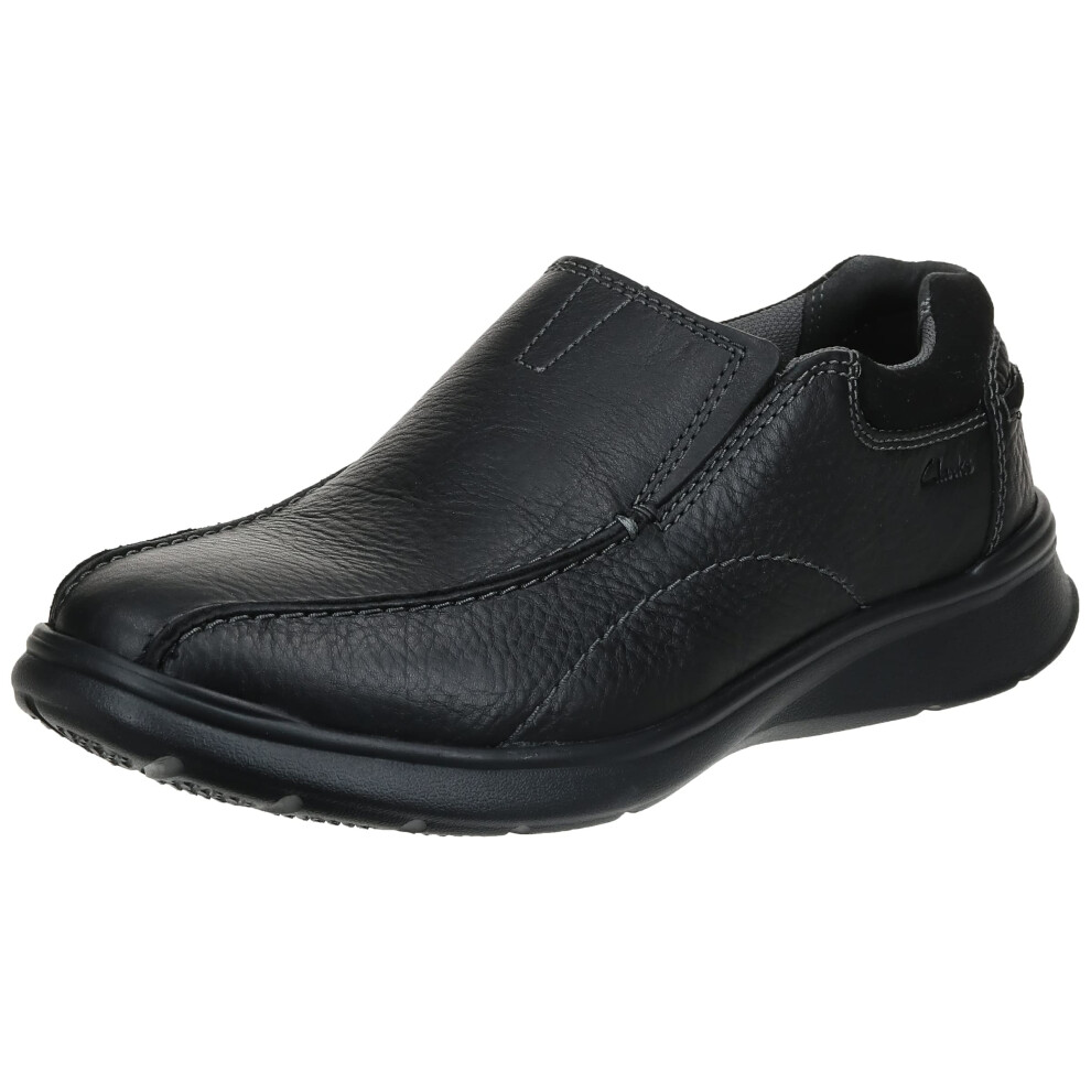 clarks Mens cotrell Step Slip-on Loafer Black Oily 10 M US