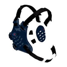 Cliff Keen F5 Tornado Proteção de Cabeça - Azul/Branco/Preto