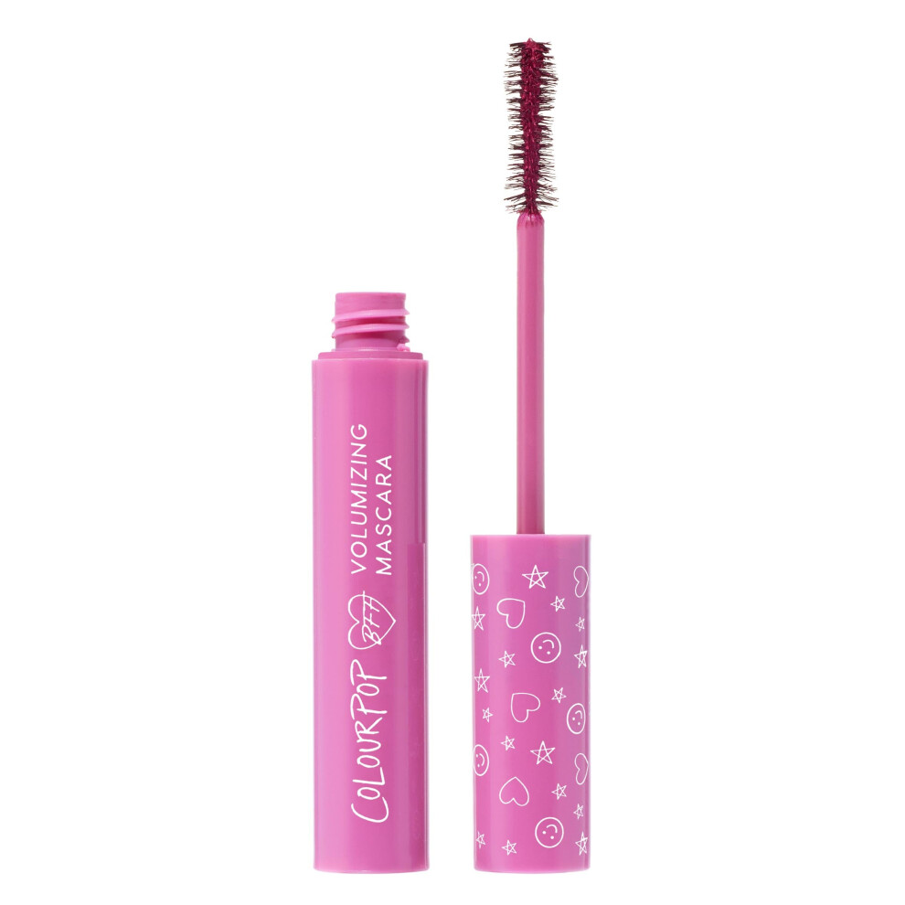 Colourpop Black Bff Mascara - Volumizing Lifting & Lengthening Mascara - Buildable Mascara With A Twisted Nylon Fiber Brush - Cruelty Free Eye