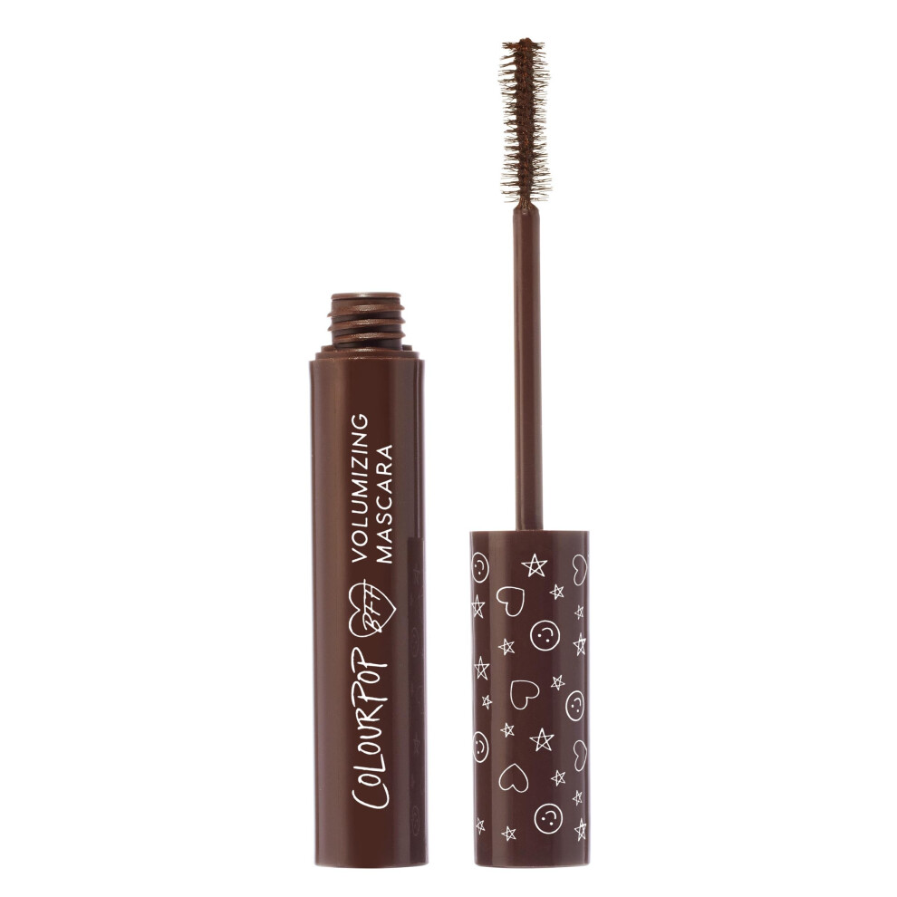 Colourpop Black Bff Mascara - Volumizing Lifting & Lengthening Mascara - Buildable Mascara With A Twisted Nylon Fiber Brush - Cruelty Free Eye Makeu