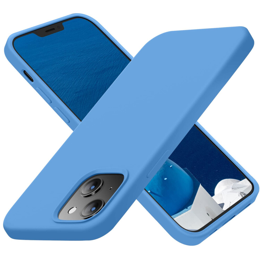 Cordking Designed For Iphone 13 Case Designed For Iphone 14 Case Silicone Ultra Slim Shockproof Protective Phone Case With [Soft Anti-Scratch Microf 6901281728154
