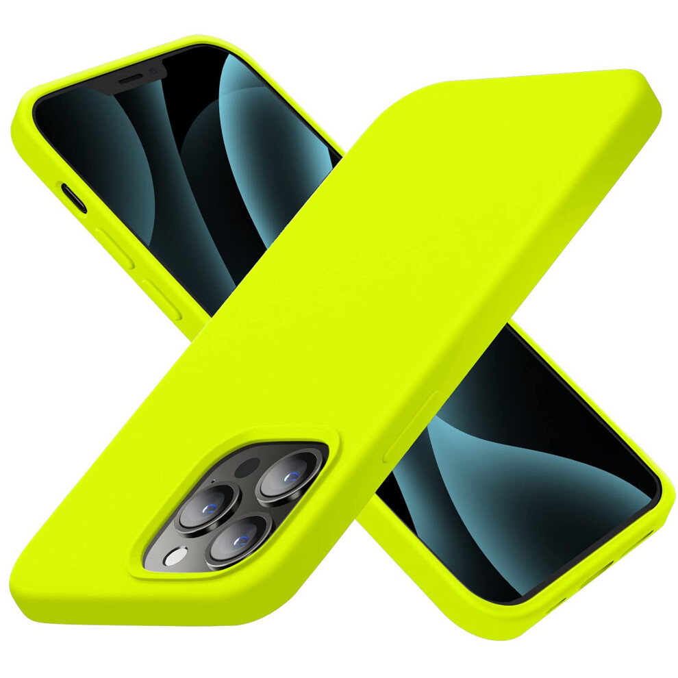 Cordking Designed For Iphone 13 Pro Max Case Silicone Ultra Slim Shockproof Protective Phone Case With [Soft Anti-Scratch Microfiber Lining] 6.7 Inc 6901281727546