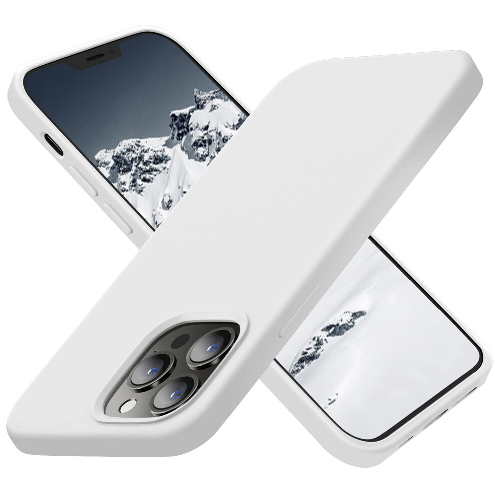 Cordking Designed For Iphone 13 Pro Max Case Silicone Ultra Slim Shockproof Protective Phone Case With [Soft Anti-Scratch Microfiber Lining] 6.7 Inc 6901281727508