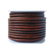 cords Essentials Round genuine Leather String cord Rope for Jewelry Making Necklaces Bracelets Kumihimo Braiding Wraps crafts and Hobby Projects