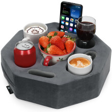 Bank Bekerhouder Kussen Sofa Bekerhouder Bank Bekerhouder Octagon Couch Caddy met Bekerhouder voor Koffiekopje Telefoon Afstandsbediening Bank Bekerh