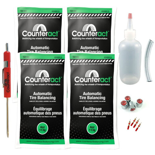 Counteract DIYK-4 Κιτ Ζυγίσματος Ελαστικών/Τροχών DIY - Off-Road, Ελαφριά Φορτηγά, (4) 4oz Σακούλες