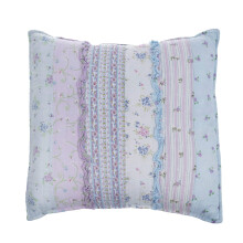 Cozy Line Home Fashions Pink Rose Romantic Ruffle Floral Flower Decor Pillow (Pink Lace Decor Pillow - 1pc)