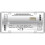 Cruiser Accessories 20030 Cornice per targa Classic Lite cromata 1