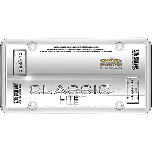 Cruiser Accessories 20030 Cornice per targa Classic Lite cromata