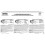 Cruiser Accessories 20030 Cornice per targa Classic Lite cromata 3