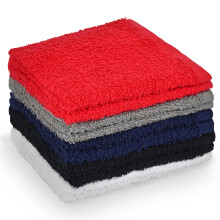 Crystal Ridge Cotton Lavel Shums da 10 pacchetti - Washcrotes for Showering Face and Body morbido e altamente assorbente asciugamani multiuso per la