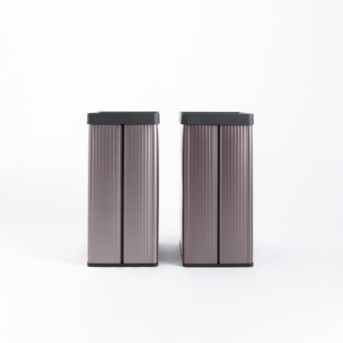 Curver Sortiermüllbehälter - VERTO - 54 L - Perlenrosa - Curver 2