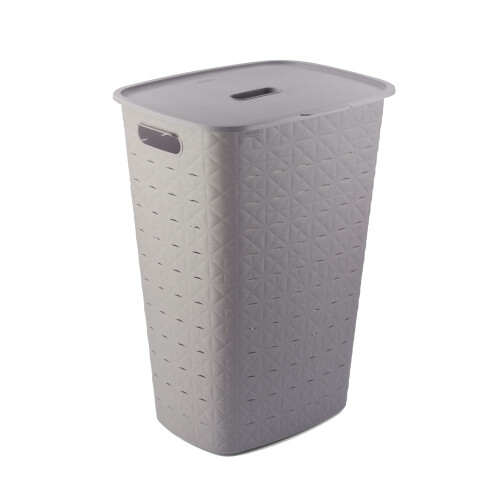 Curver CURVER SOFTEX LAUNDRY HAMPER 56L TAUPE