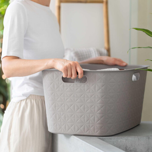 Curver CURVER SOFTEX LAUNDRY BASKET 45L TAUPE 1