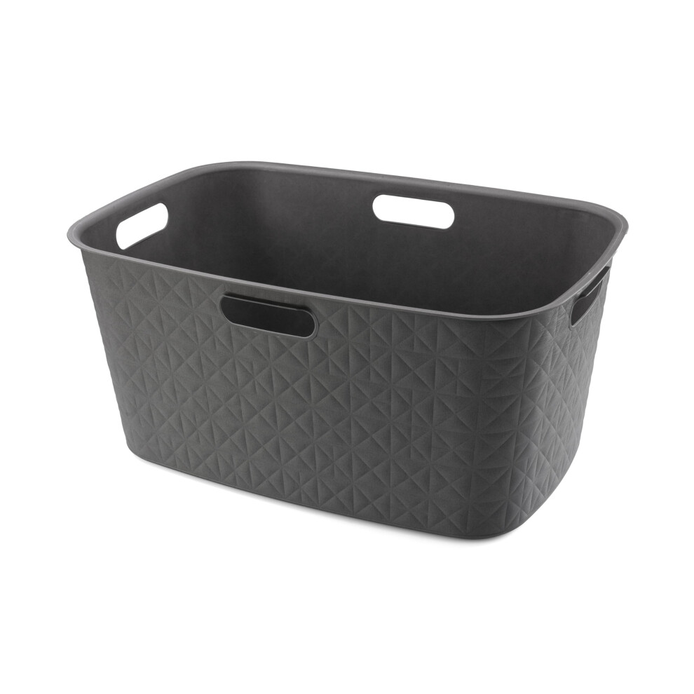 CURVER SOFTEX LAUNDRY BASKET 45L TEAL