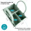 Roztomil detsk plenky Castle Caddies 2 Pack Green 2