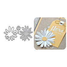 Daisy wykrojniki do kwiatσw DIY Scrapbooking artysta wykrojniki do metalu szablony Scrapbooking Bloom Die Cut do tworzenia kartek DIY Album tloczenie