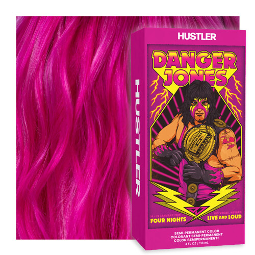 Danger Jones semi-permanent h?rfarve (Hustler - Pink)