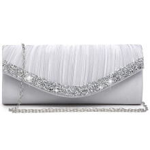 Dasein Bolsas de Mão para Mulheres - Clutches de Festa com Strass para Casamento e Prom