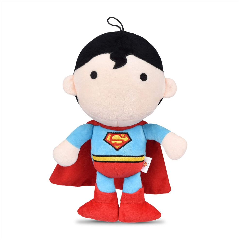 Jouet en peluche Superman pour chien DC Comics for Pets | Jouet couineur     m   cher pour tous les chiens | Jouet Superman g   ant amusant, doux et s
