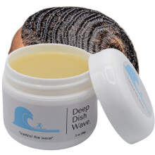 Deep Dish Wave Pomade 100% Pure All Natural 360 Waves Haarcr   me - Superieure Wave Grease voor Mannen - Wave Butter voor Perfecte 360 Waves 2oz