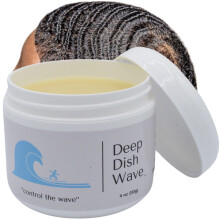 Deep Dish Wave Pomade 100% Pure All Natural 360 Waves Haarcr me - Superieure Wave Grease voor Mannen - Wave Butter voor Perfecte 360 Waves 4oz