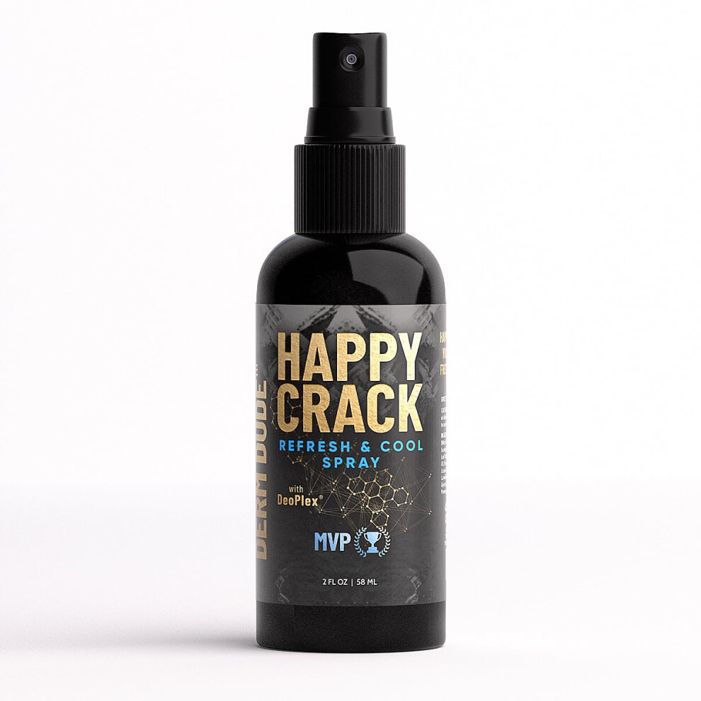 Derm Dude Happy Crack Mvp Butt Odor Spray Spray For Butt Butt Odor Eliminator Booty Spray Butt Deodorant Mvp Scent