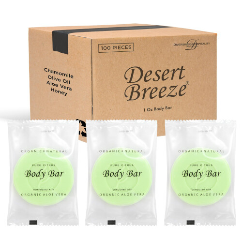 Σαπούνι Σώματος Desert Breeze, Ταξιδιωτικού Μεγέθους, 1 oz (Κουτί 100)