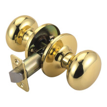 Design House 753269 Cambridge 2-Way Latch Passage Door Knob  Polished Brass