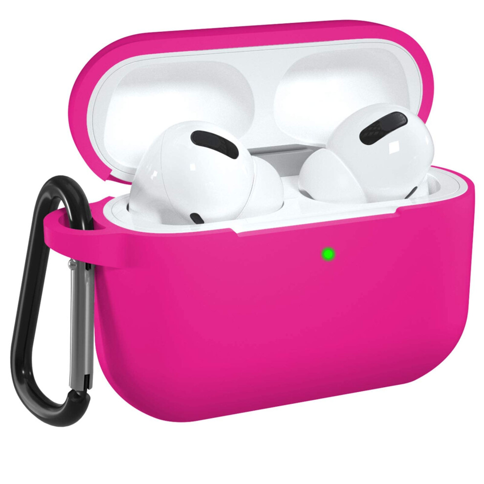 Dgege Silicone Case Cover Compatible With Apple Airpods Pro Protective Soft Case With Carabiner For Airpods Pro 2 613464890485