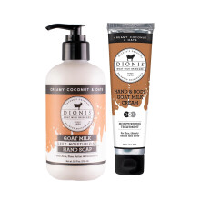 Creme Hidratante Dionis de Leite de Cabra Coco Cremoso & Aveia 8.5oz e 3.3oz