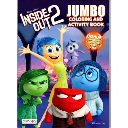 Disney Inside Out 2 Coloring and Activity Book Paco 1
