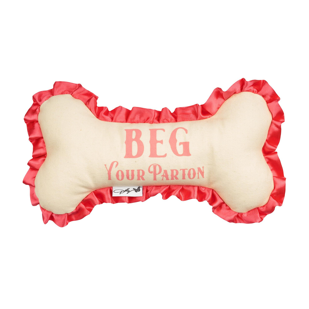 Doggy Parton Pluche Honden Speelgoed Collectie - Beg Your Parton Bone-image