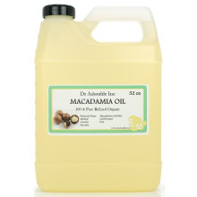 Dr Adorable - 32 oz - Macadamianuss   l - 100 % reines, nat   rliches, organisches, kaltgepresstes    l