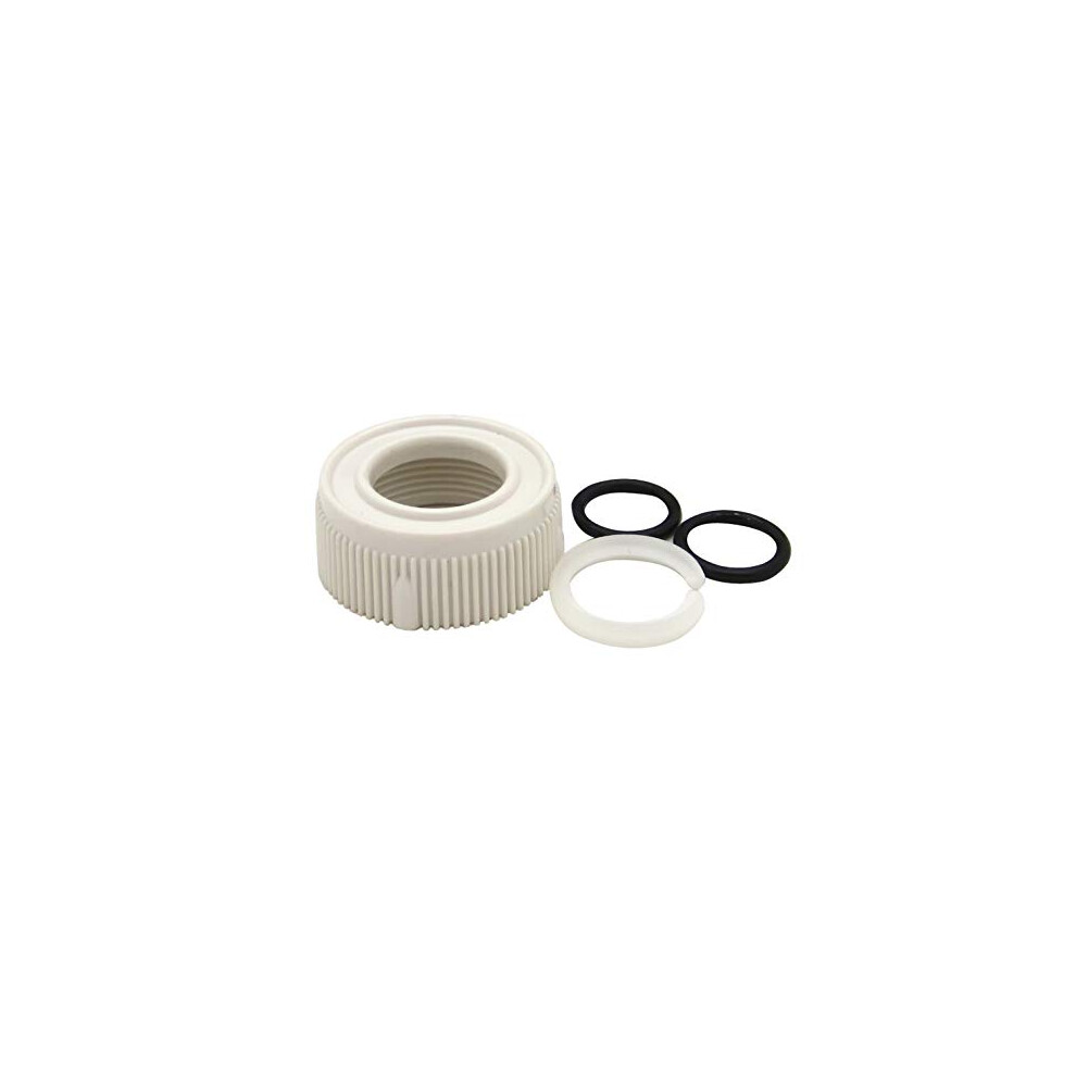 Dura Faucet Df-Rk510-Wt Rv Faucet Spout Nut And Rings Replacement Kit (White) White 030955023496