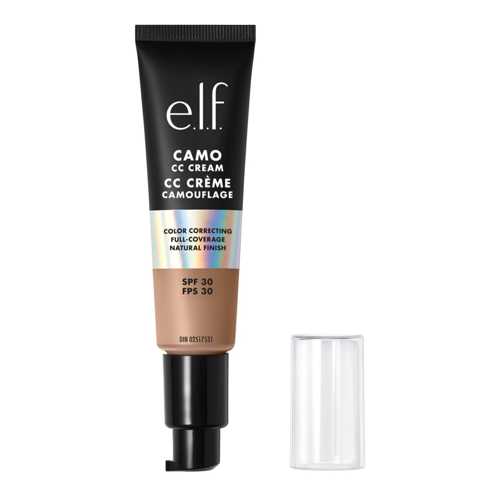 e.l.f. Camo CC Cream  Color Correcting Medium-To-Full Coverage Foundation with SPF 30  Medium 370 N  1.05 Oz 30g