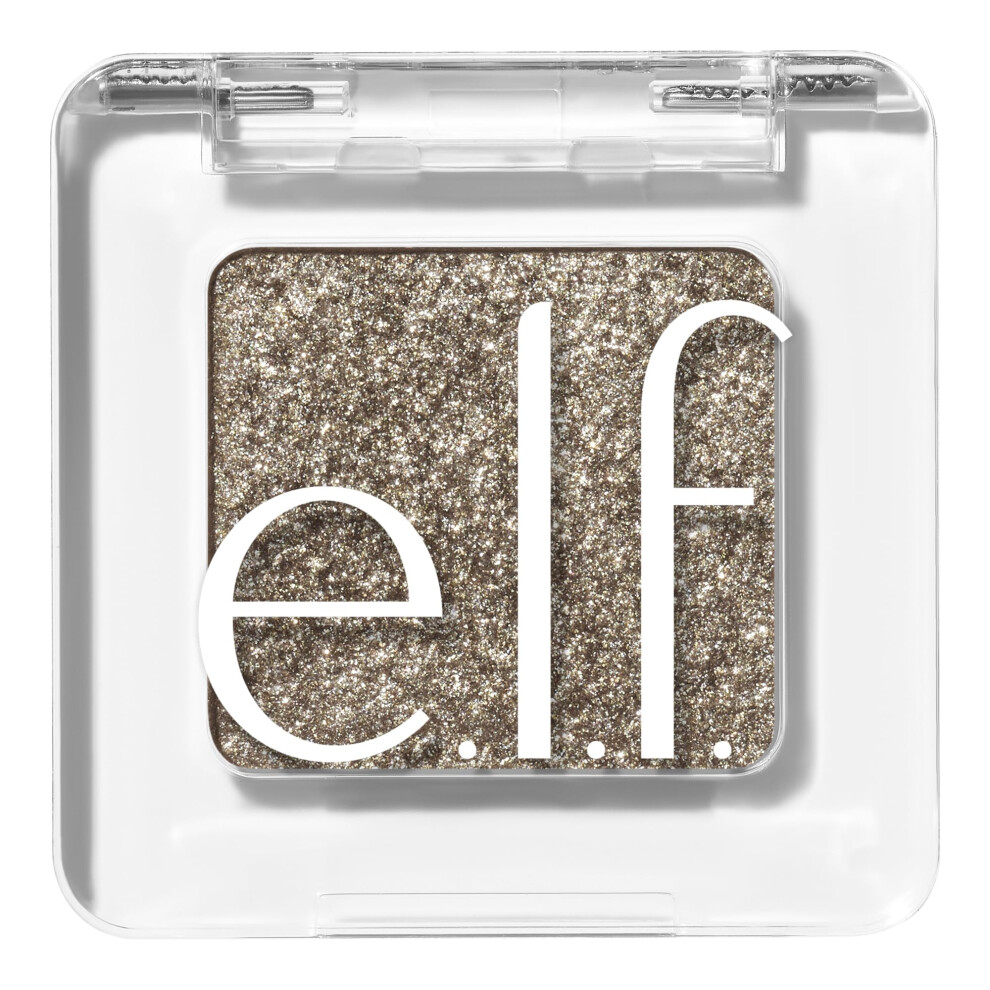 e.l.f. Fine As Fleck Glitter Eyeshadow  Long-Lasting Sheer Eye Makeup With A Shimmer Finish  Soft  Smooth Formula  Vegan & Cruelty-Free  Filthy Rich