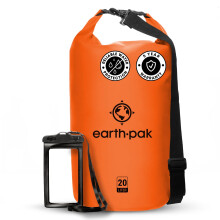 Earth Pak Waterdichte Dry Bag - Roll Top Rugzakzak Houdt Spullen Droog voor Kayak met Waterdichte Telefoonhoes
