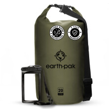 Earth Pak Waterdichte Dry Bag - Roll Top Rugzak Houdt Spullen Droog voor Kayak met Waterdichte Telefoonhoes