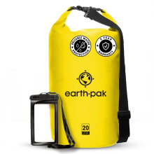 Earth Pak Waterdichte Dry Bag - Roll Top Rugzak houdt je spullen droog voor kajak met waterdichte telefoonhoes