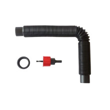 EarthMinded Rain Barrel Overflow Kit - Divert vatten bort frn fulla regnfat och ditt hem - detta regnfatskit strcker sig till 5 fot och bildar