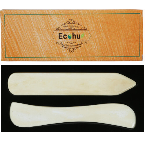 Ecohu Bone Folder & Creaser Tool - 2PCS - Σημάνσεις, Δίπλωμα για Origami, Χαρτοτεχνίες, Δεσίματα Βιβλίων