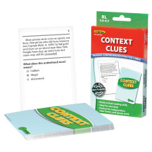 Edupress EP-3404 Cartes de prtica de pistas de contexto Nvel: 5,0 a 6,5 ????0,75"""" Altura 3,79"""" Largura 6,5"""" Comprimento (52 cartes por pac