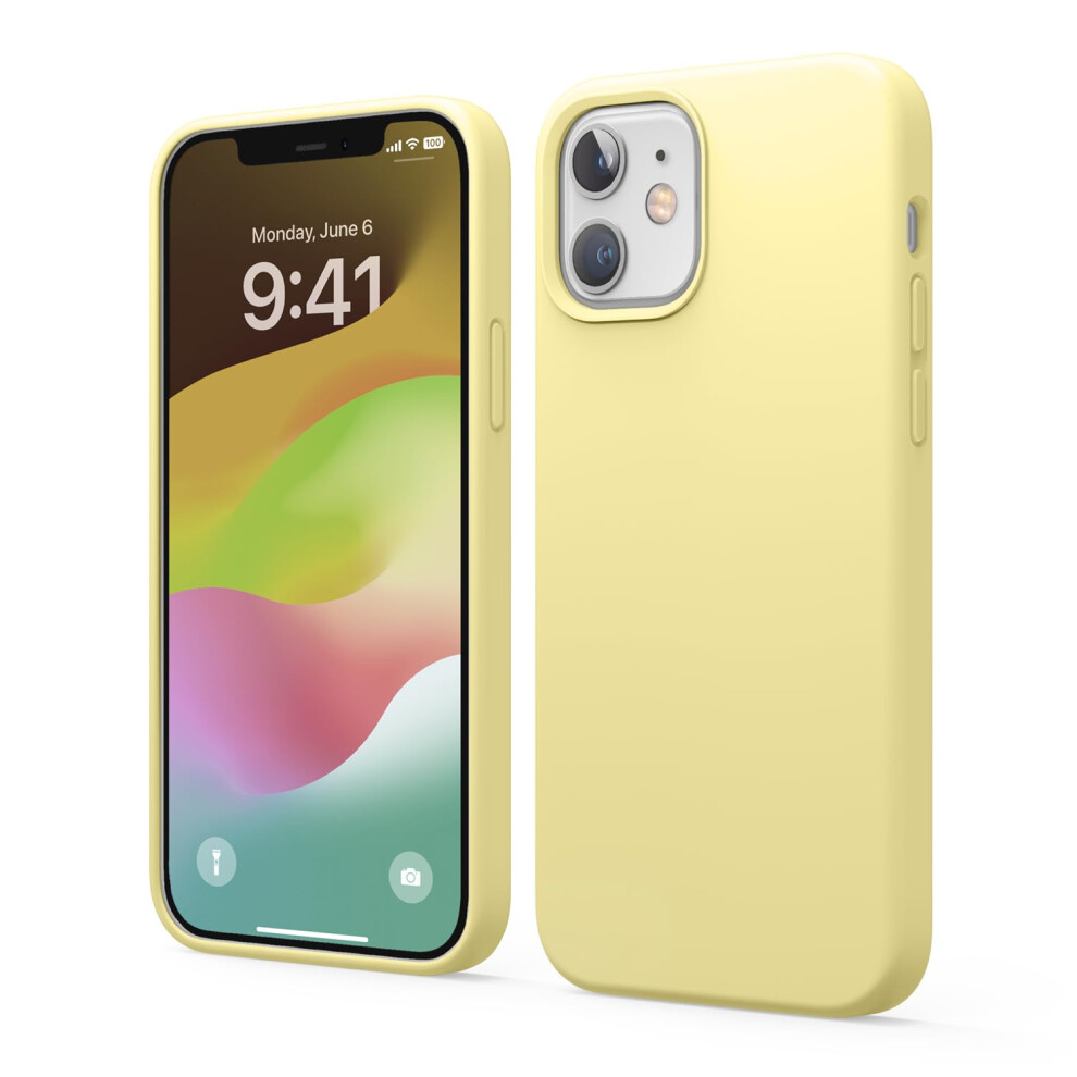Elago Compatible With Iphone 12 Case And Compatible With Iphone 12 Pro Case 61 Inch Liquid Silicone Case Full Body Protection (Screen & Camera Prote 8809667653329
