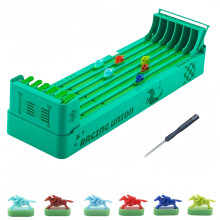 Elektronisch paardenracebordspel Paardenrennen Tafelspellen Desktop Derby 6-paardenracespel Draagbare entertainmentspellen voor familiefeesten (met s