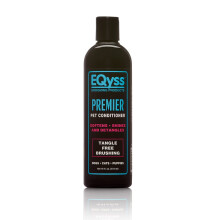 EQYSS Premier Condicionador de animais de estima      o - hidrata suaviza e condiciona o casaco seco e o cabelo Detangles e acrescenta brilho - para