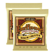 Ernie Ball Earthwood Rock & Blues akusztikus gitr hrok 10-52 (2 CSOMAG)